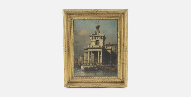 В Великобритании обнаружена картина Каналетто с видом Венеции середины XVIII века