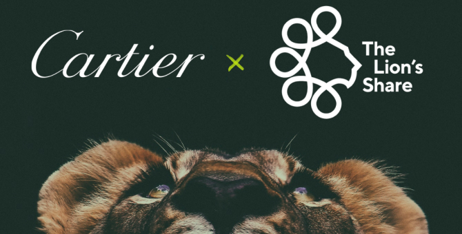 Cartier начинает сотрудничество с организацией Lion’s Share Fund