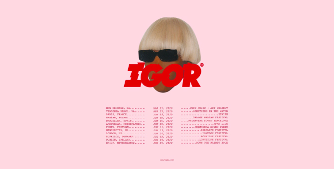 Tyler, the Creator анонсировал даты европейского тура в поддержку альбома «Igor»