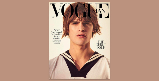 Украинский Vogue запустил мужскую версию