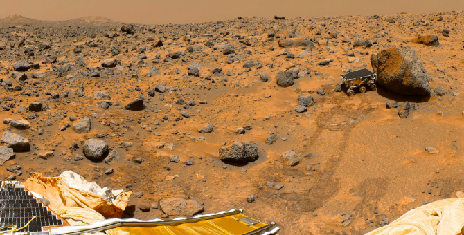 Агентство NASA выпустило записи со звуками Марса