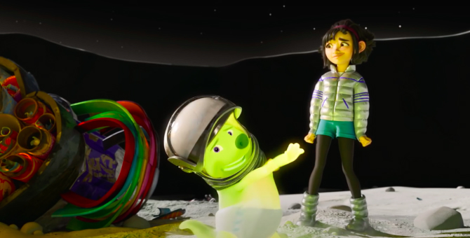 Netflix выпустил трейлер анимационного мюзикла «Путешествие на Луну»