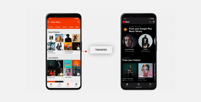 YouTube Music заменит сервис Google Play Music до конца 2020 года