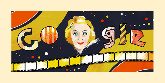 Google выпустила дудл в честь актрисы Любови Орловой
