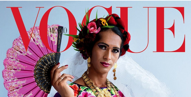 Для обложки мексиканского Vogue снялась трансгендерная модель