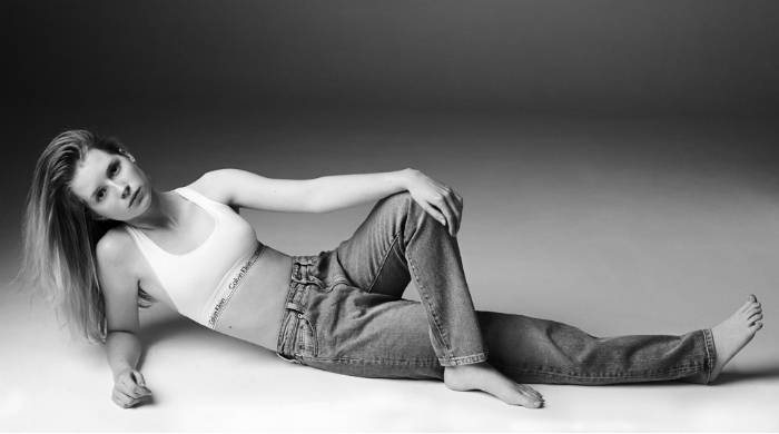 Лотти Мосс снялась для Calvin Klein, как и ее сестра Кейт