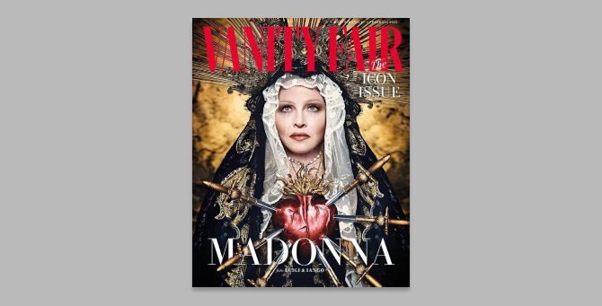 Мадонна стала главной героиней нового номера Vanity Fair