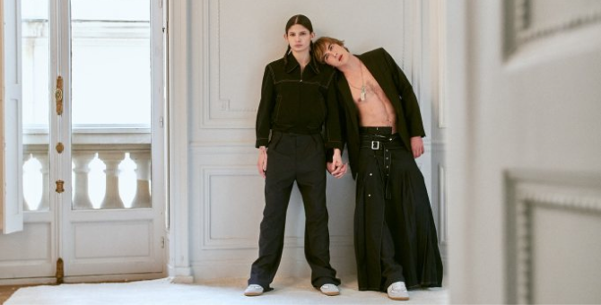 Полуфиналист LVMH Prize Арчи Аллед-Мартинес создал коллекцию для Karl Lagerfeld