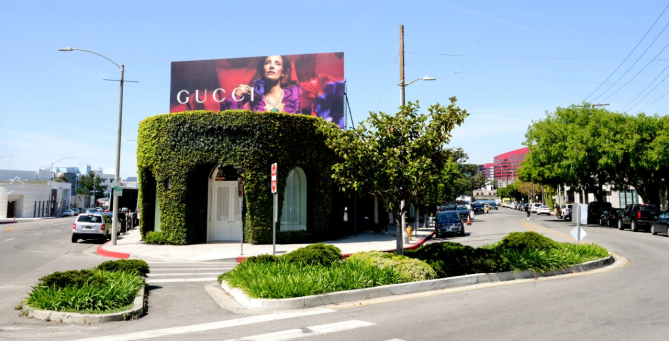 В Лос-Анджелесе открылся первый бутик-салон Gucci