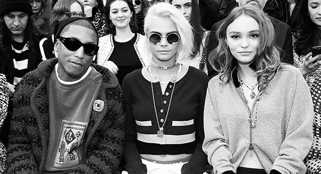 Гости показа Chanel, осень-зима 2017