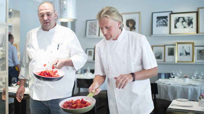 Кулинарные гастроли шеф-повара Гари Робинсона в Vogue Cafe