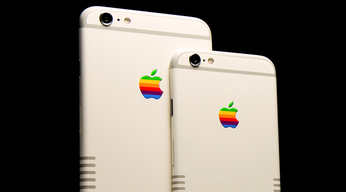 Digital-ретро: iPhone 6 и 6s стилизованы под старый компьютер