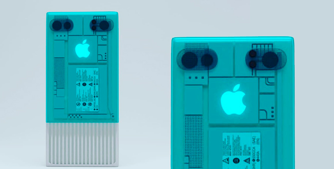 Дизайнеры представили, как выглядел бы iPhone в 80-х