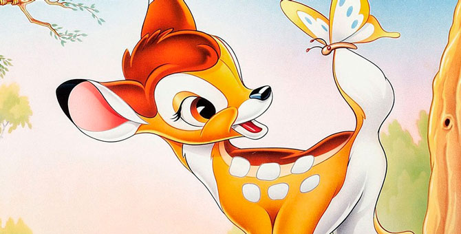 Disney готовит ремейк мультфильма «Бэмби»