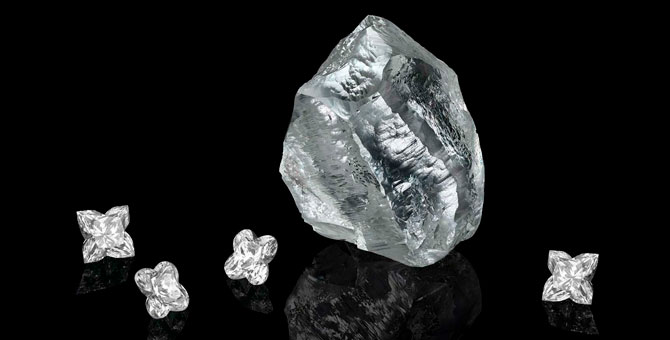 Louis Vuitton приобрел 549-каратный алмаз Sethunya
