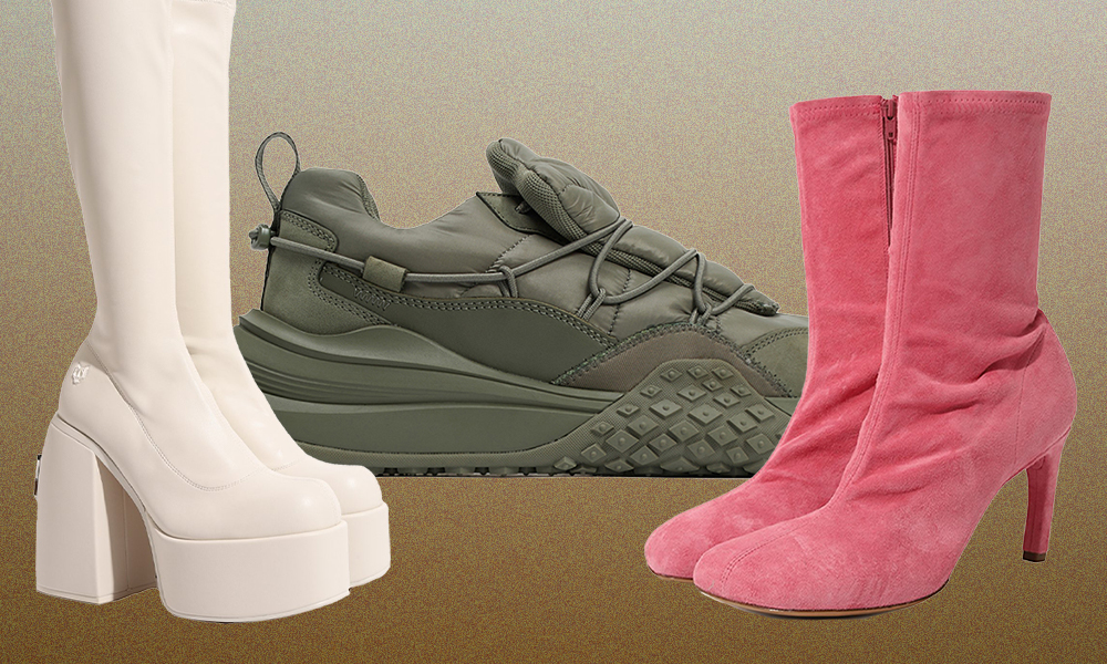 Кроссовки из нубука, непромокаемые дутики и ботфорты: какую обувь носить этой осенью и зимой? Выбор BURO.