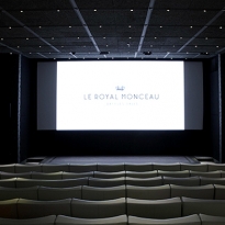 Кинотеатр в парижском отеле Le Royal Monceau Raffles