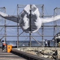 Спортивный дух: гигантские инсталляции в Рио-де-Жанейро
