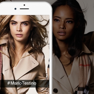 Марио Тестино снимет отдельную кампанию Burberry для Snapchat
