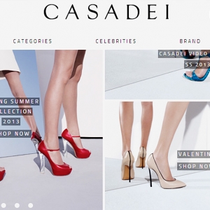 Casadei запускает интернет-бутик