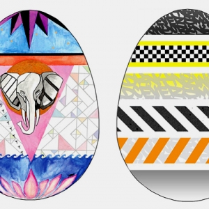 Модные дизайнеры создали свои версии яиц Fabergé