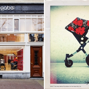 Детские коляски Bugaboo x Andy Warhol Foundation