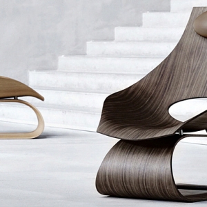 Скульптурное кресло для отдыха от Carl Hansen &amp; Søn