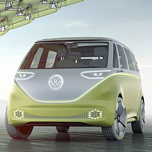 Культовый микроавтобус Volkswagen станет беспилотным электрокаром