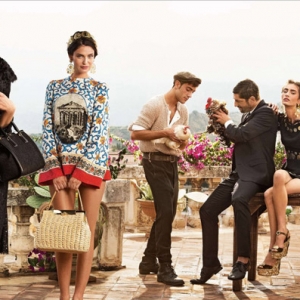 Весенняя кампании Dolce&amp;Gabbana: первые кадры