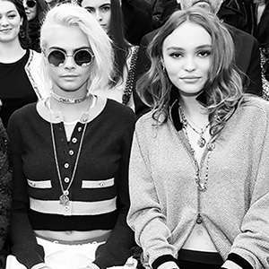 Гости показа Chanel, осень-зима 2017