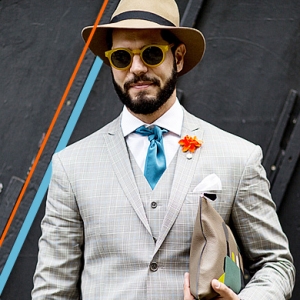 Неделя мужской моды в Лондоне, весна-лето 2016: street style. Часть 1