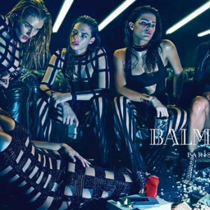Рекламная кампания Balmain, весна-лето 2015