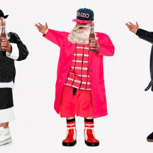 Санта haute couture: дизайнеры переодели Санта-Клауса в модную одежду