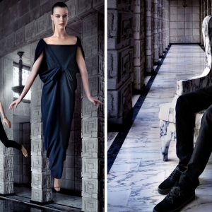Balenciaga Александра Вонга в Harper's Bazaar USA