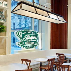 Polo Ralph Lauren — бутик с собственной кофейней на Пятой Авеню
