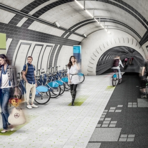 В лондонском метро появятся велодорожки