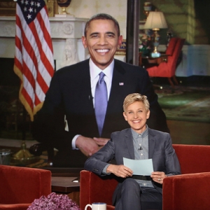 Барак Обама на шоу Эллен Дедженерес