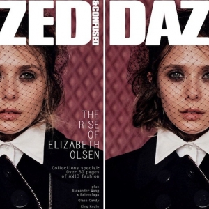 Элизабет Олсен на обложке сентябрьского Dazed & Confused