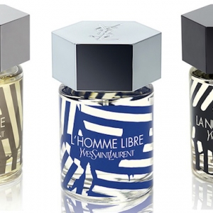 Мужские ароматы Yves Saint Laurent в оформлении Гардара Эйда Эйнарссона