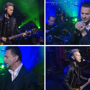 Depeche Mode на шоу Дэвида Леттермана