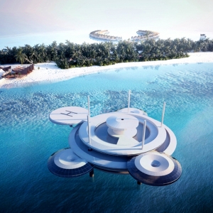 Первый в мире подводный отель Water Discus