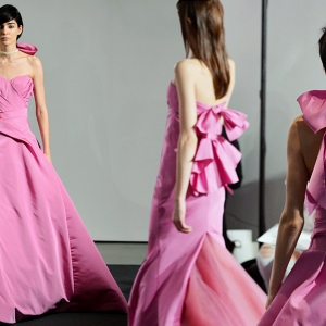 Розовая свадебная коллекция Веры Вонг