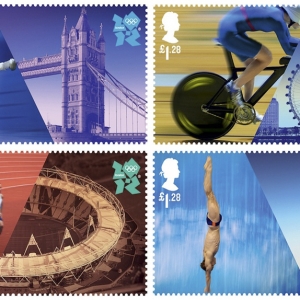 Почтовые марки в честь Олимпиады