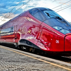 Первый высокоскоростной поезд в Италии 