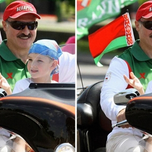 Лукашенко отправил сына в село