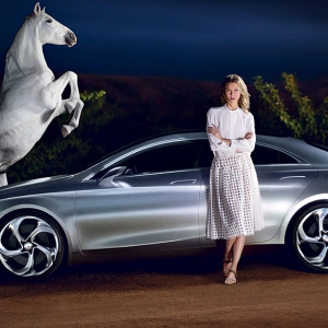 Рекламная кампания Mercedes-Benz Fashion Week