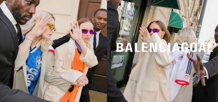 Итальянский журнал выпустил коллекцию «пародий» на вещи Balenciaga и Comme des Garçons