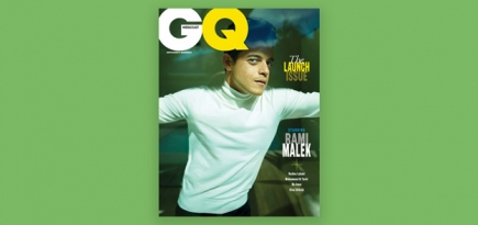 Рами Малек стал героем обложки первого номера GQ Middle East