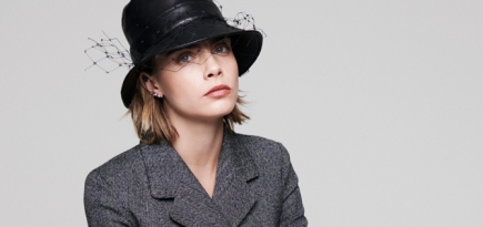 Кара Делевинь сняла саму себя в кампании помад Dior Addict Stellar Shine