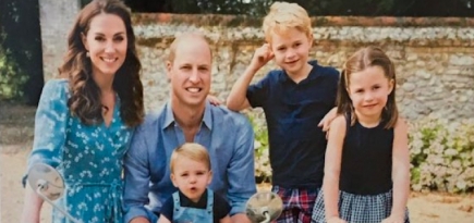 В твиттере появилась рождественская открытка Кейт Миддлтон и принца Уильяма